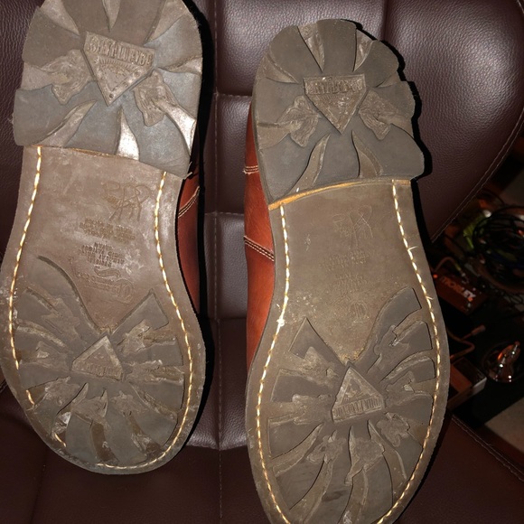 Pair of EUC leather Fluevogs - Picture 4 of 4